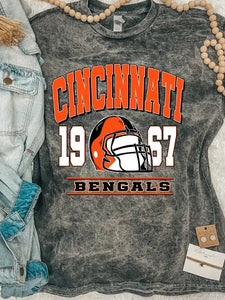 🧡🖤 Cincinnati Bengals Short Sleeve T-Shirt 🧡🖤